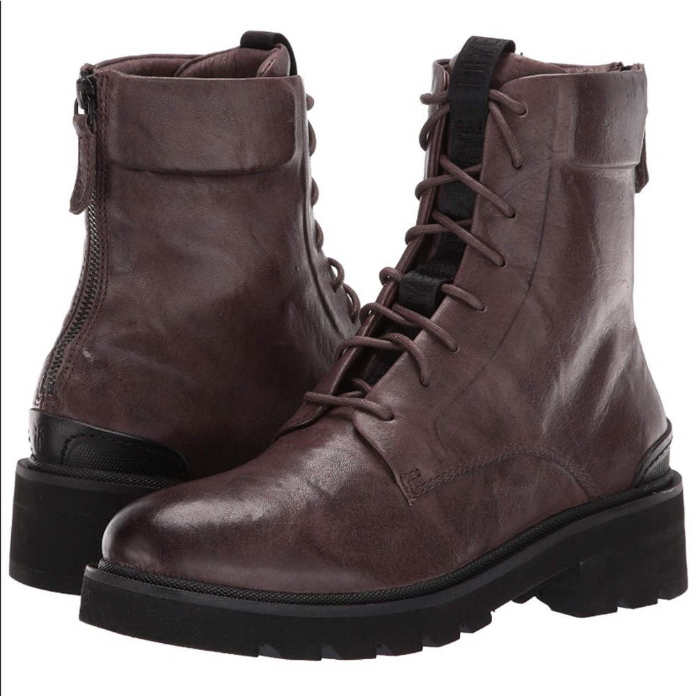 💣Frye..Allison woman’s combat boots color brown💣